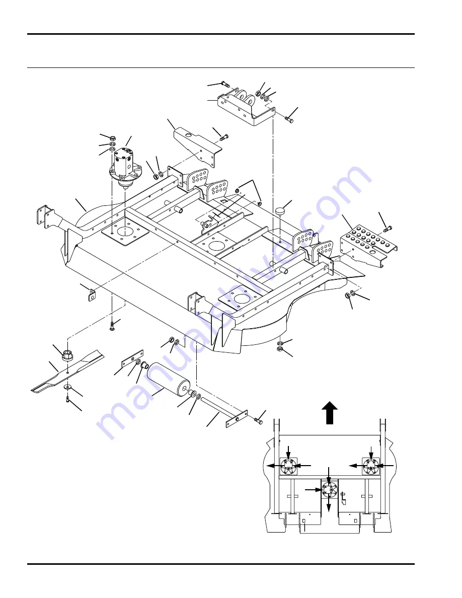 Ransomes HR 9016 Turbo 70526 Parts & Maintenance Manual Download Page 124