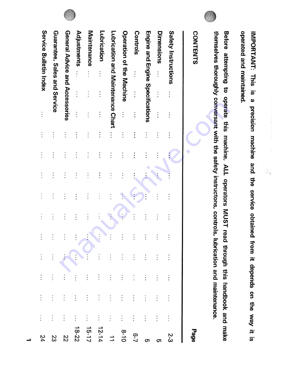 Ransomes Hydrostatic Vergecutter 76 Operator'S Handbook Manual Download Page 30