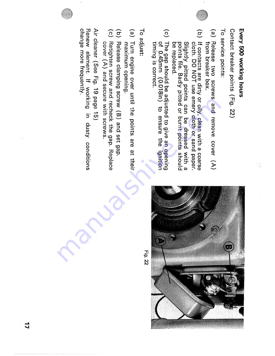 Ransomes Hydrostatic Vergecutter 76 Operator'S Handbook Manual Download Page 46