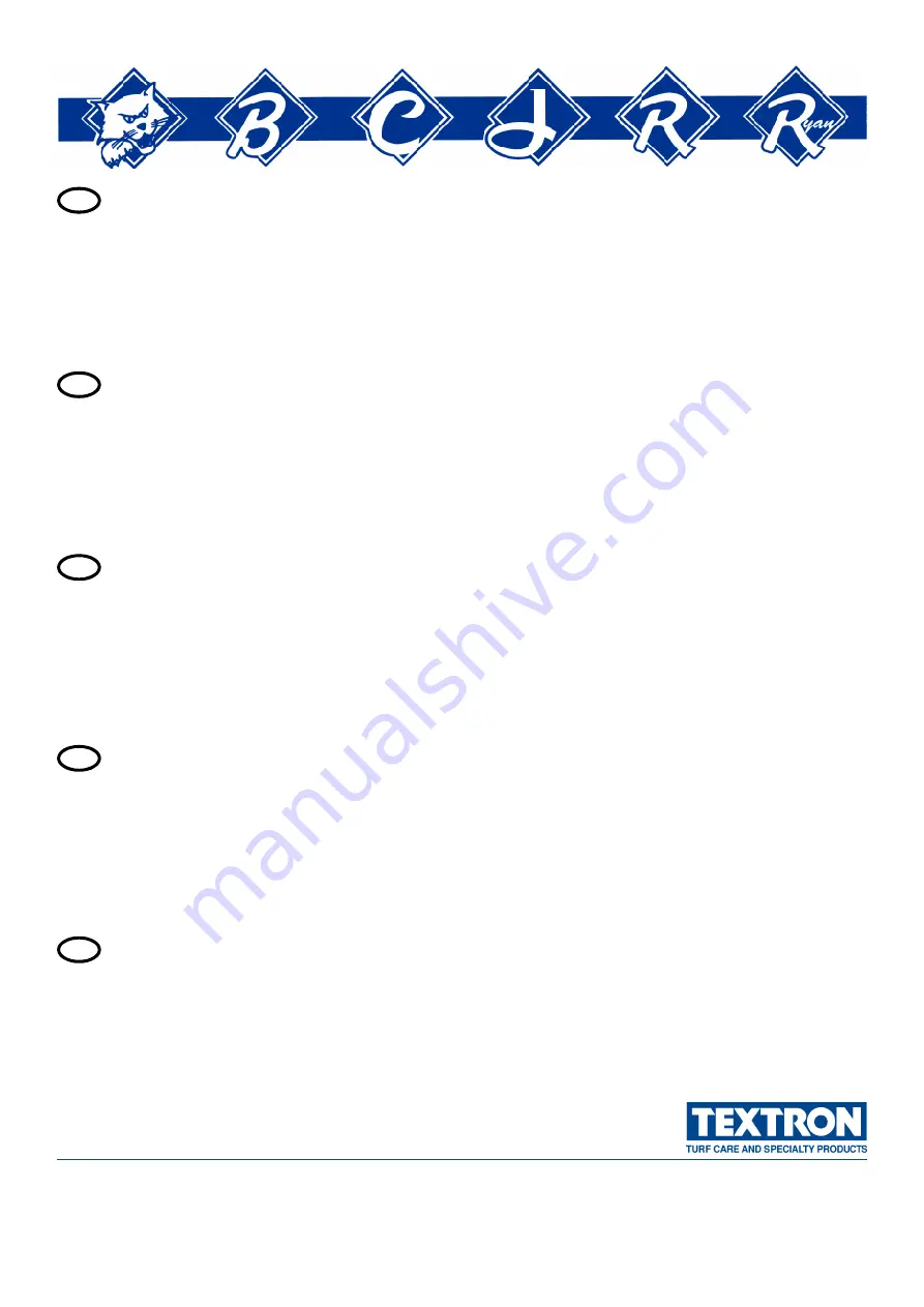 Ransomes T-Plex 180 Safety And Operation Manual Download Page 160