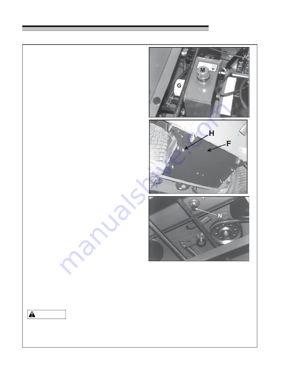 Ransomes ZT220D Setup, Parts & Maintenance Manual Download Page 42