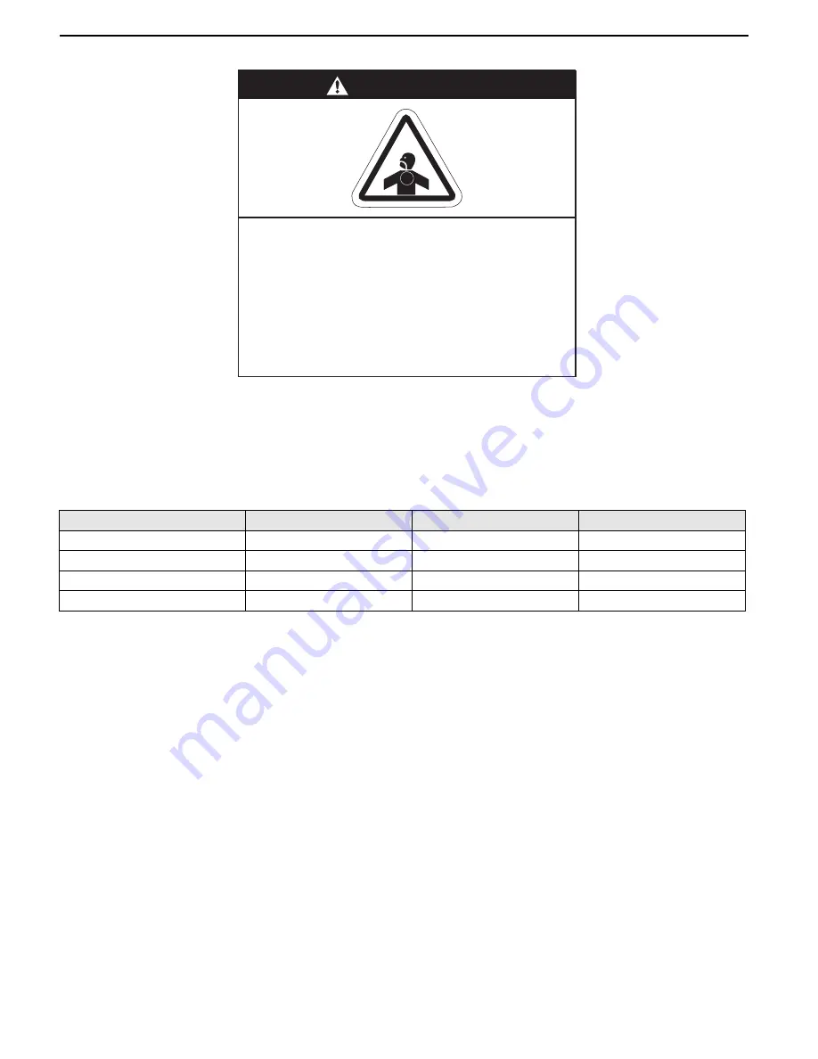 Rapid UHDX 75 Installation, Operation & Service Manual Download Page 50