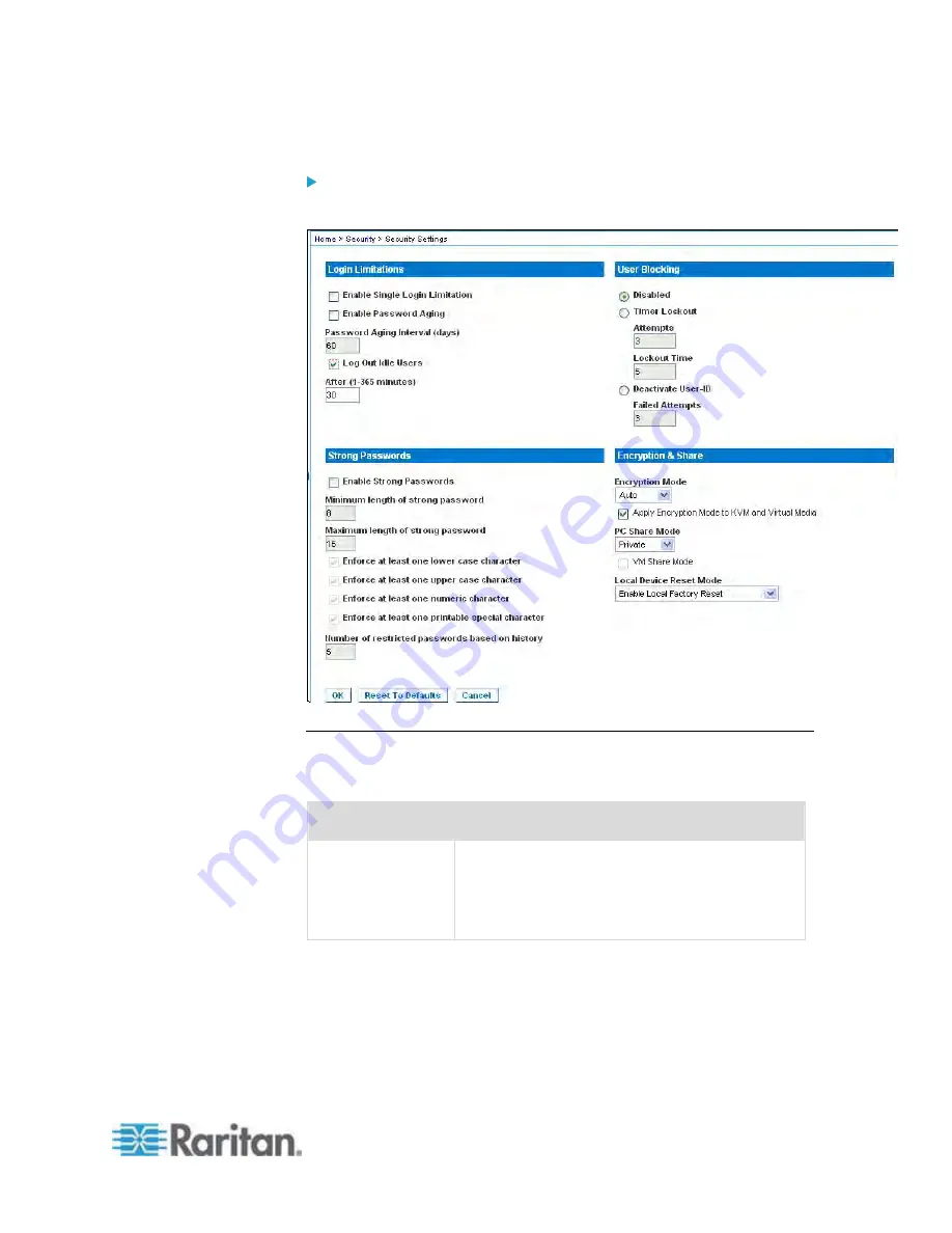 Raritan Dominion KX2-864 User Manual Download Page 188