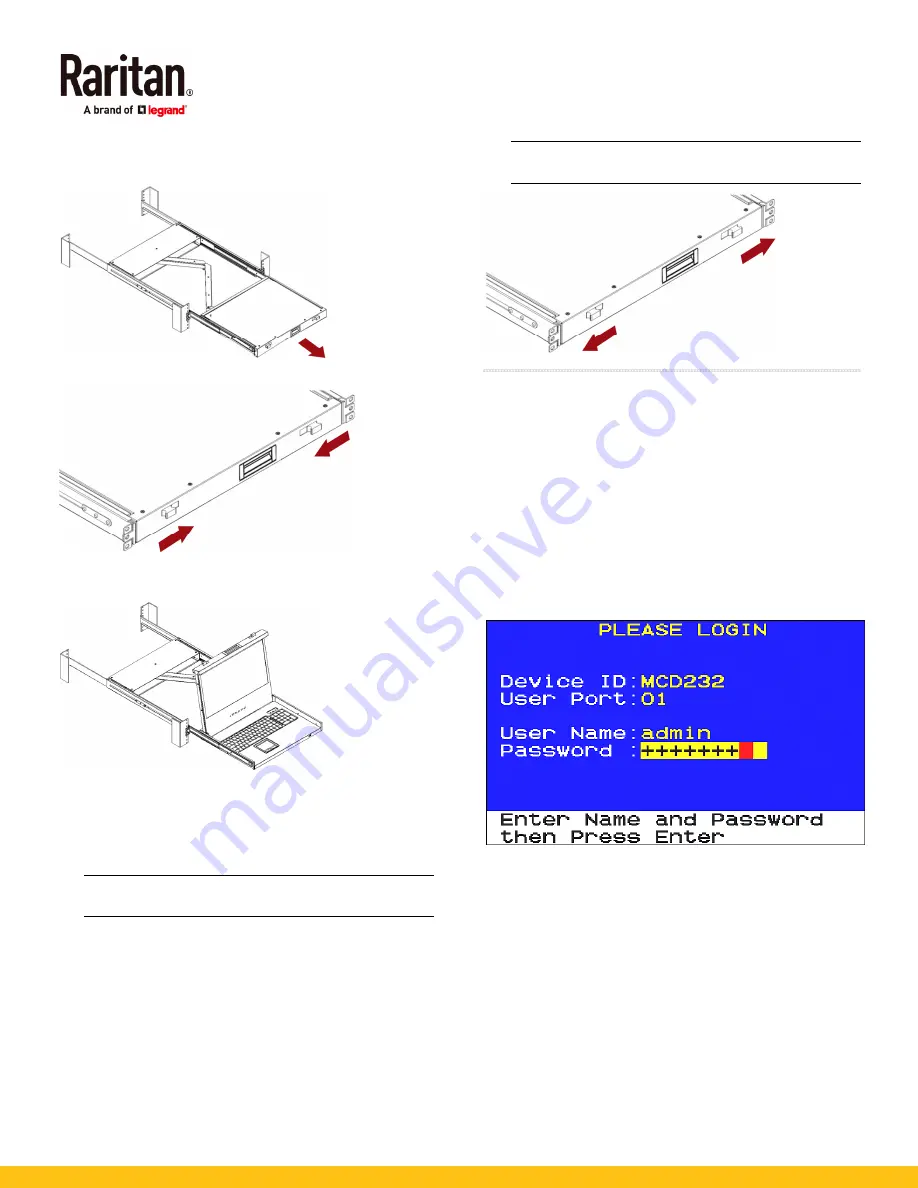 Raritan MasterConsole Digital Quick Setup Manual Download Page 5