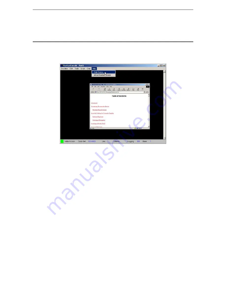 Raritan SX32 Installation And Operation Manual Download Page 36