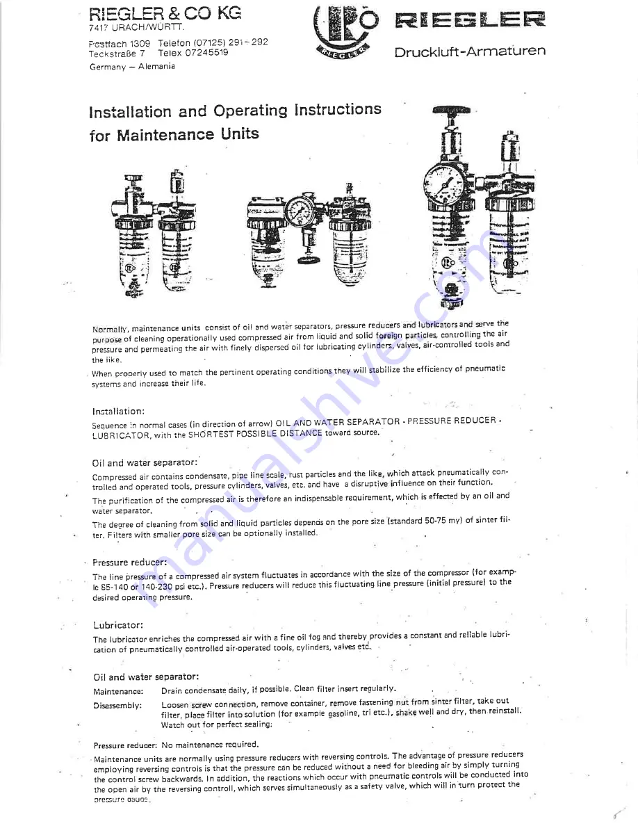 RAS MULTIBEND 9000 Operator'S Manual Download Page 129