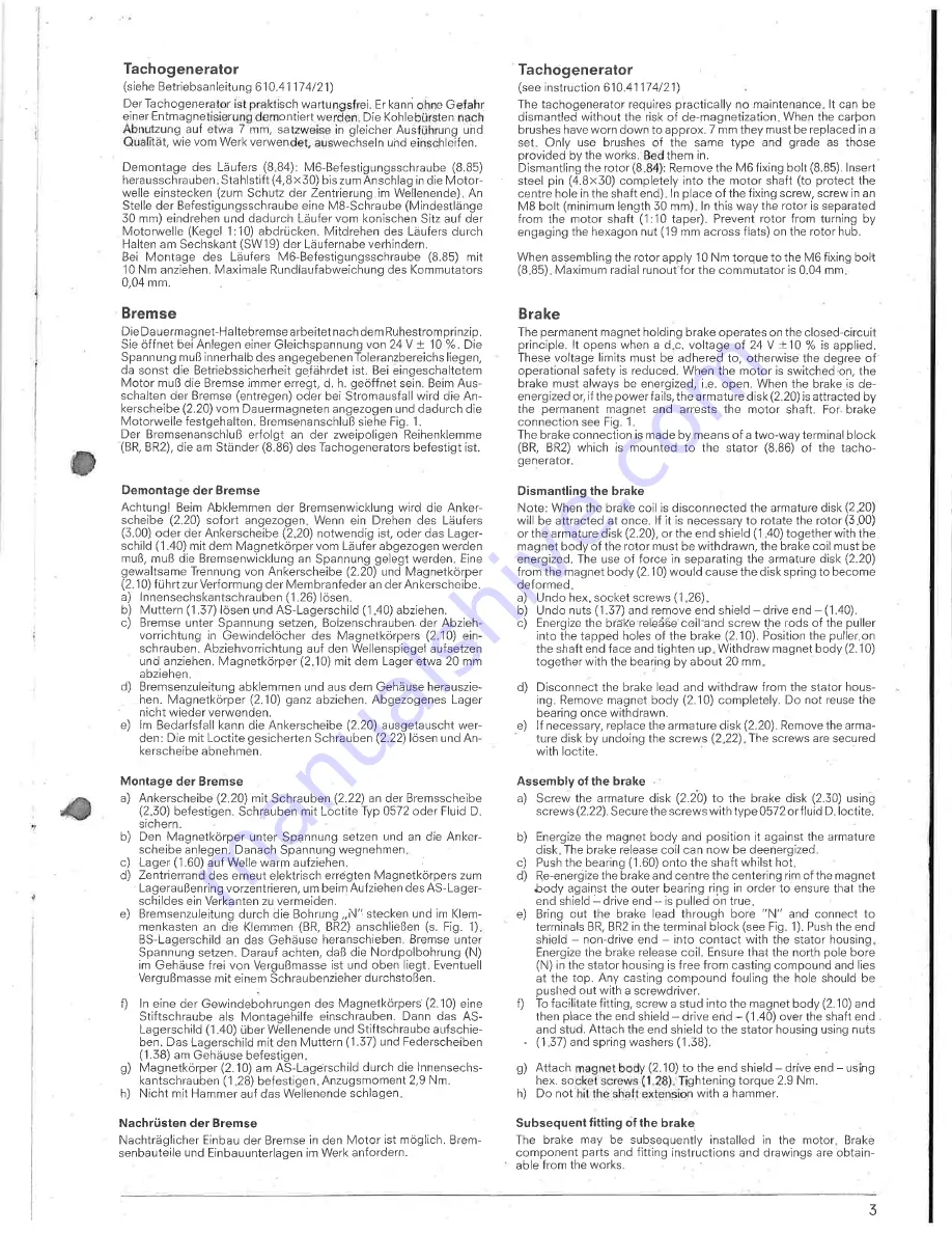 RAS MULTIBEND 9000 Operator'S Manual Download Page 170