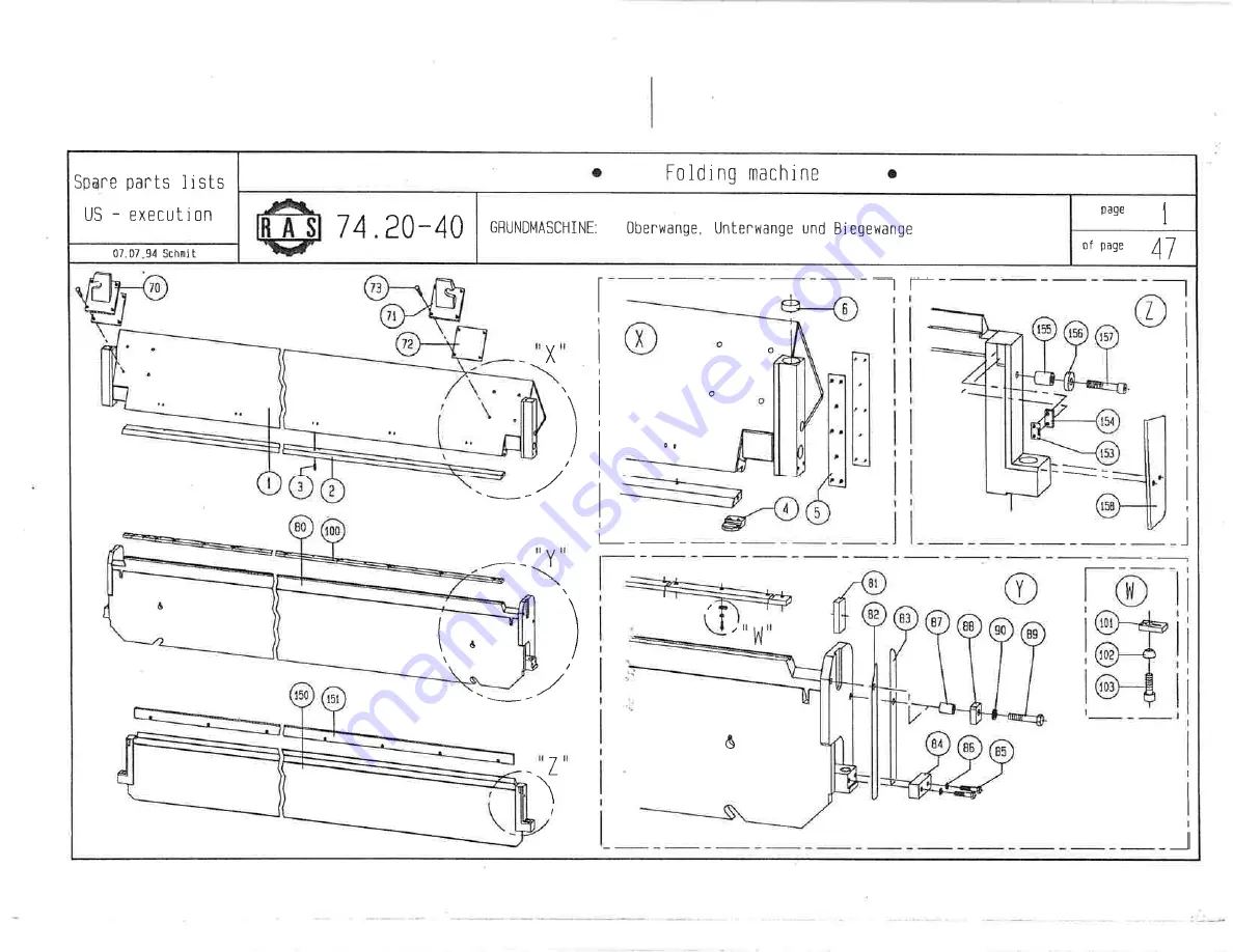 RAS MULTIBEND 9000 Скачать руководство пользователя страница 219