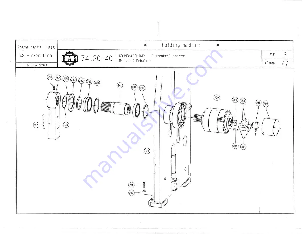 RAS MULTIBEND 9000 Скачать руководство пользователя страница 221