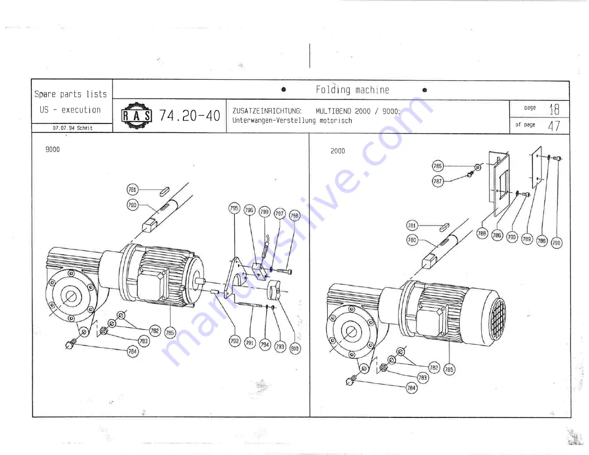 RAS MULTIBEND 9000 Скачать руководство пользователя страница 236