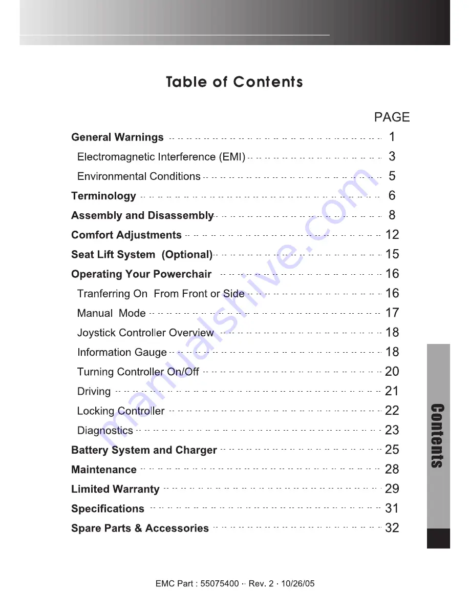 Rascal 318 Owner'S Manual Download Page 3