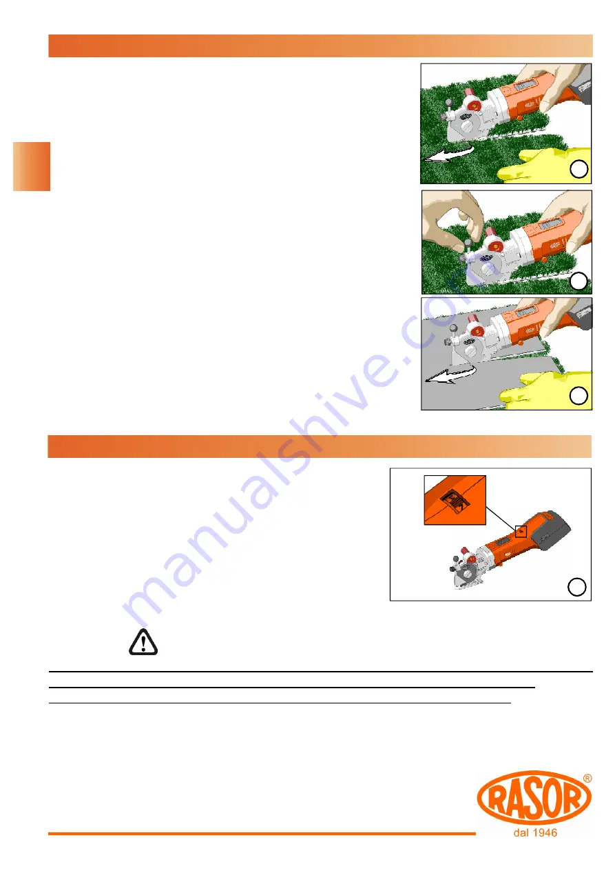 RASOR TT702 TurfTrimmer User Manual Download Page 10