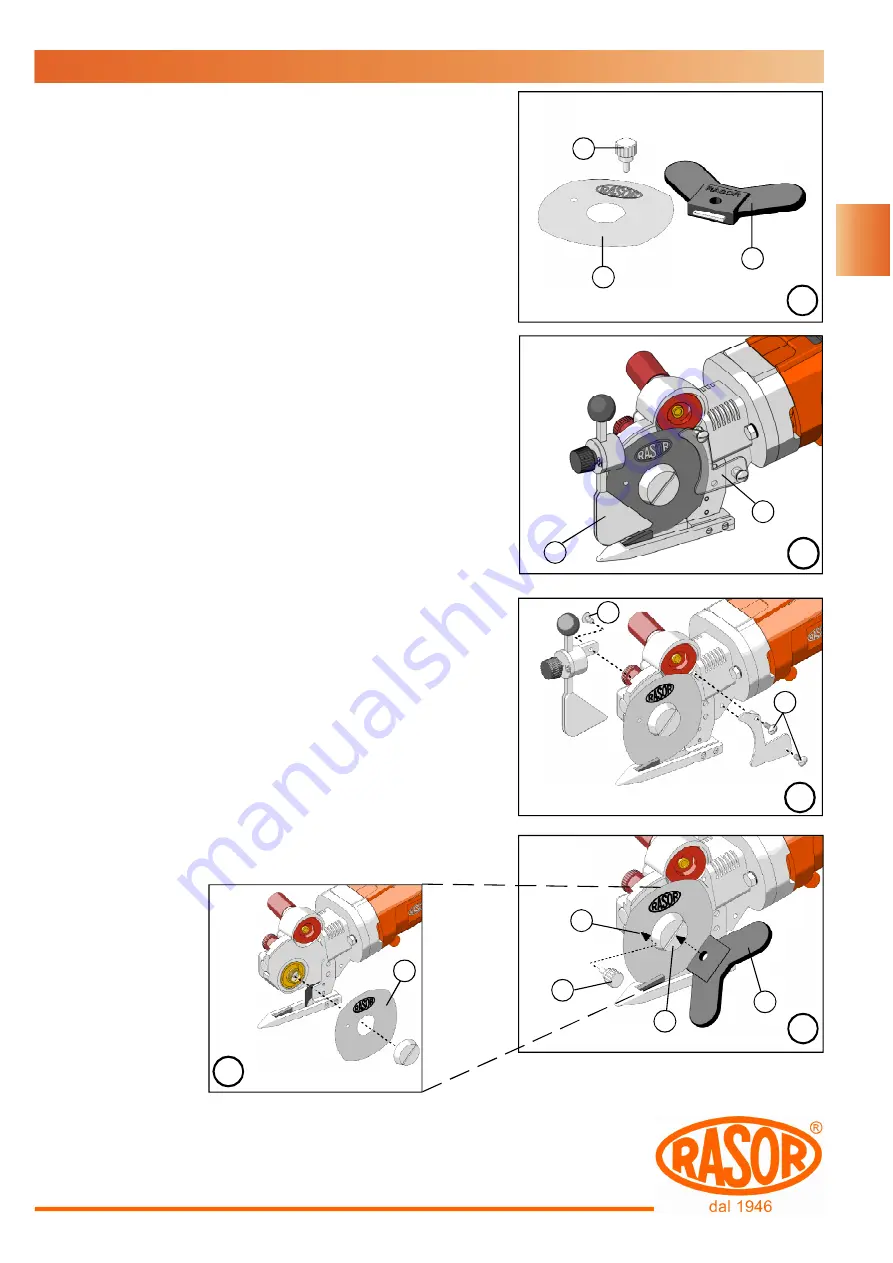 RASOR TT702 TurfTrimmer User Manual Download Page 13