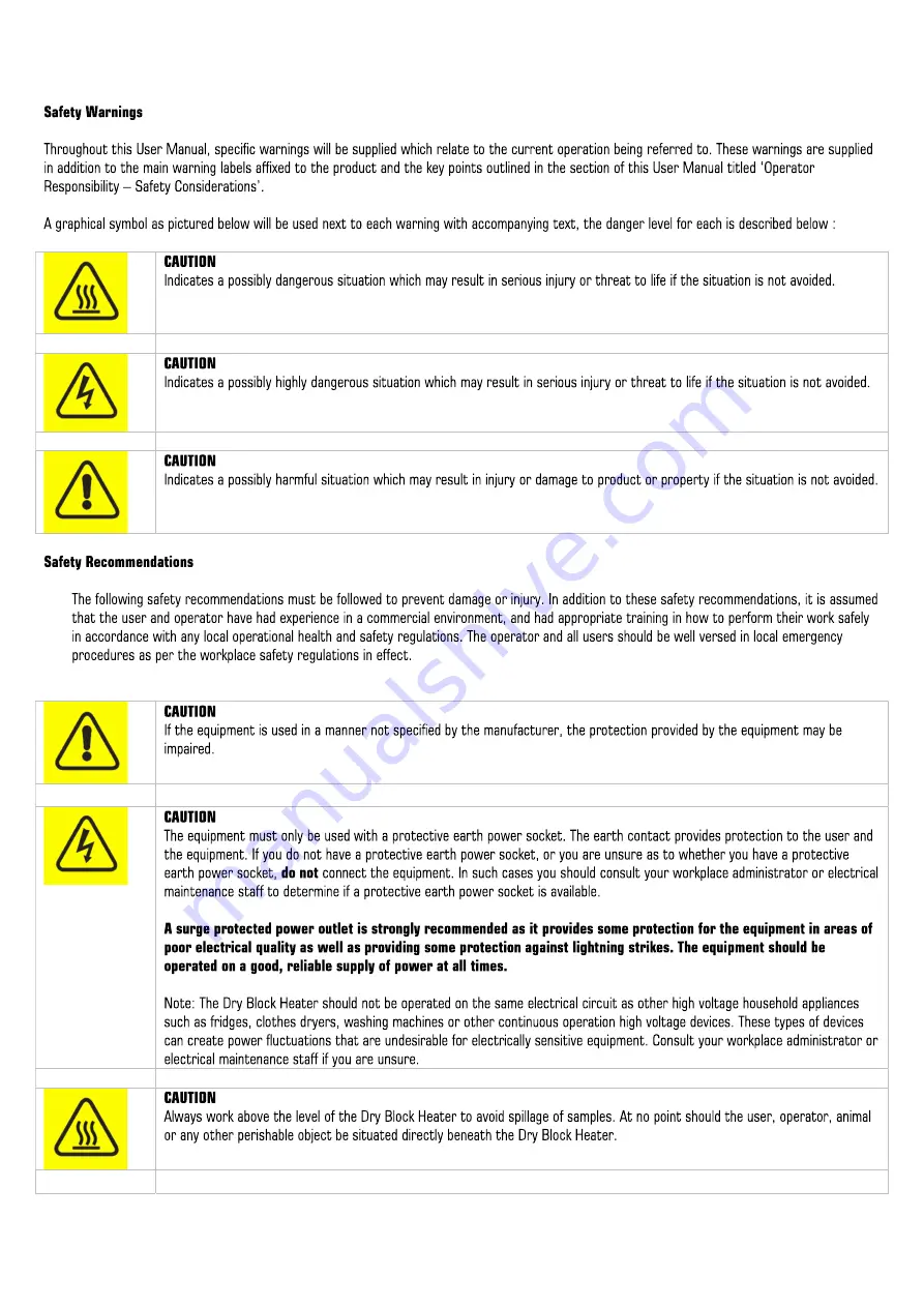 Ratek DBH 0D Series User Manual Download Page 7