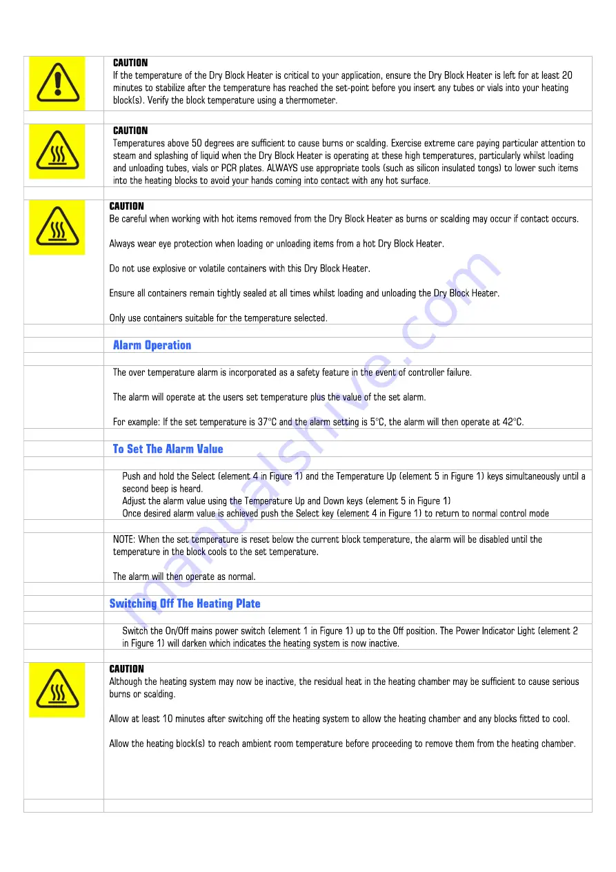 Ratek DBH 0D Series User Manual Download Page 11