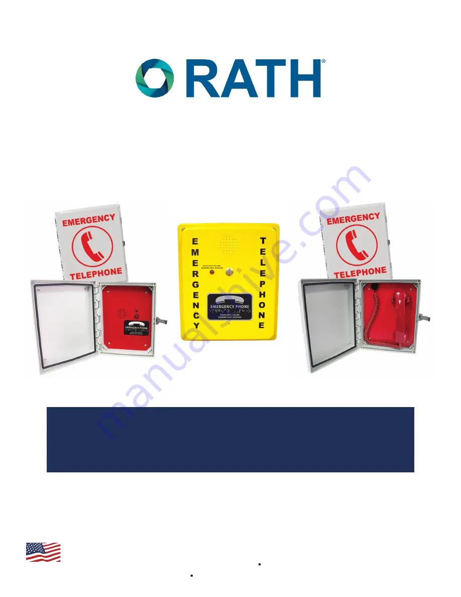 Rath 2100-986GSM Installation & Operation Manual Download Page 1