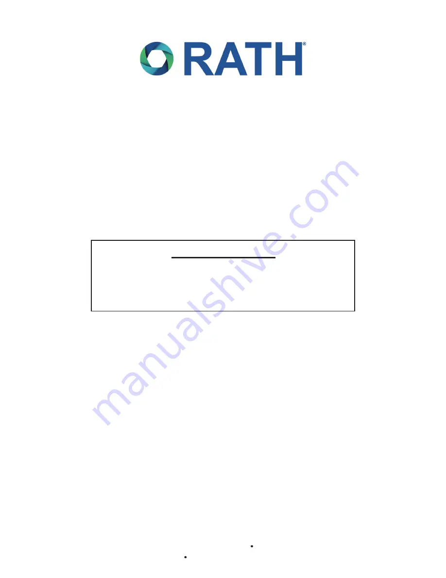 Rath 2100-VOIP2CS Installation And Operation Manual Download Page 2