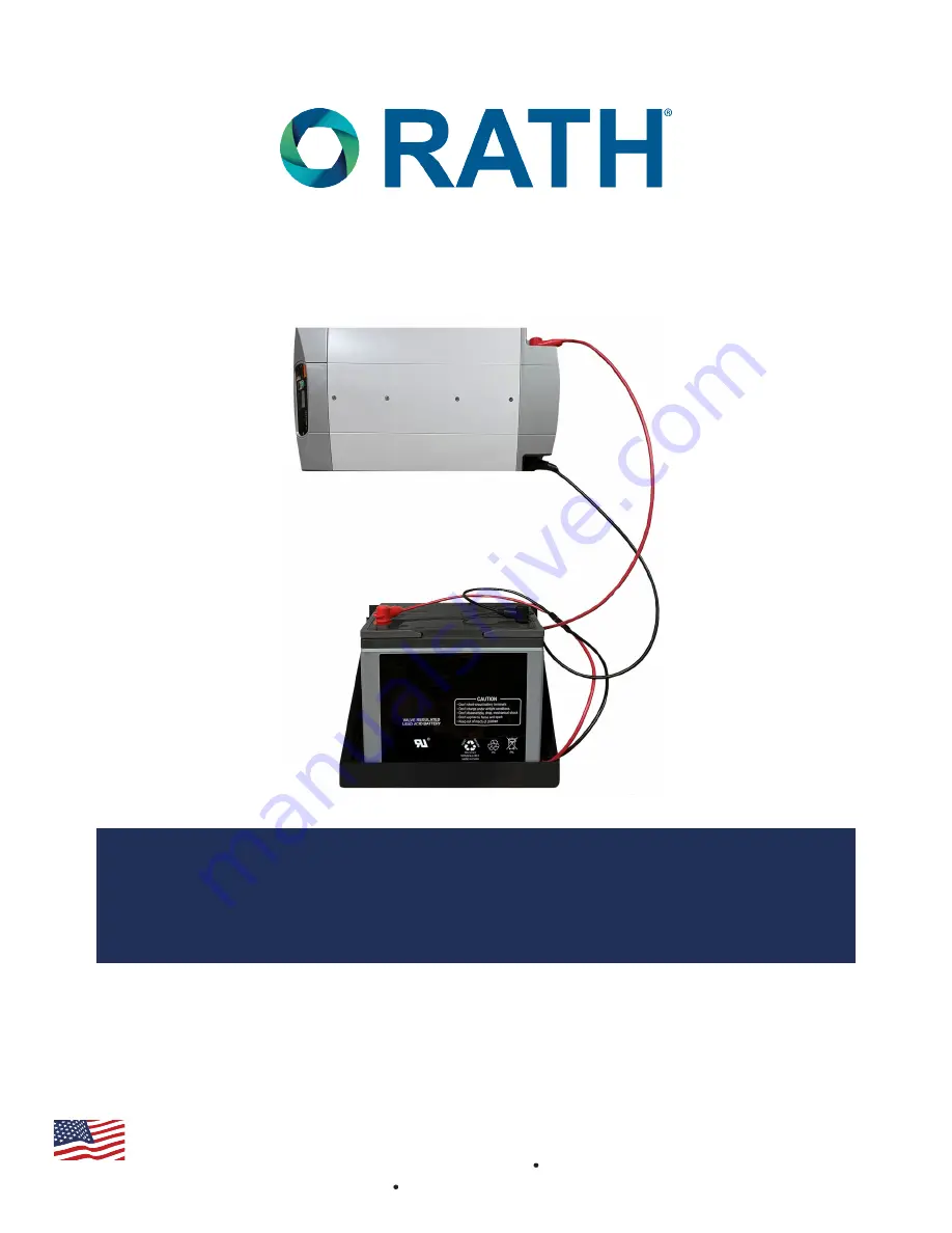 Rath 2500-PWRUPS Installation & Specifications Manual Download Page 1