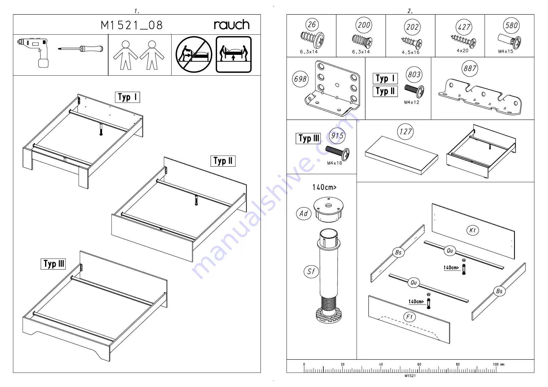 Rauch 55212.1 Assembly Instructions Manual Download Page 6