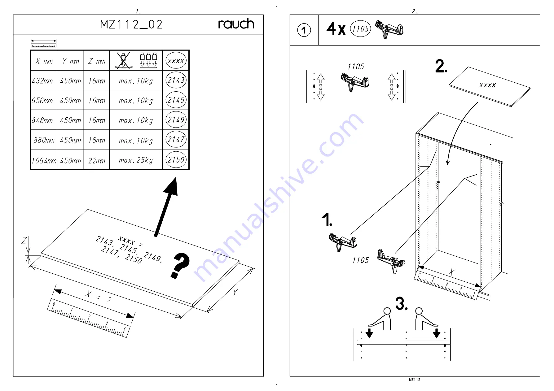 Rauch 55212.1 Assembly Instructions Manual Download Page 42