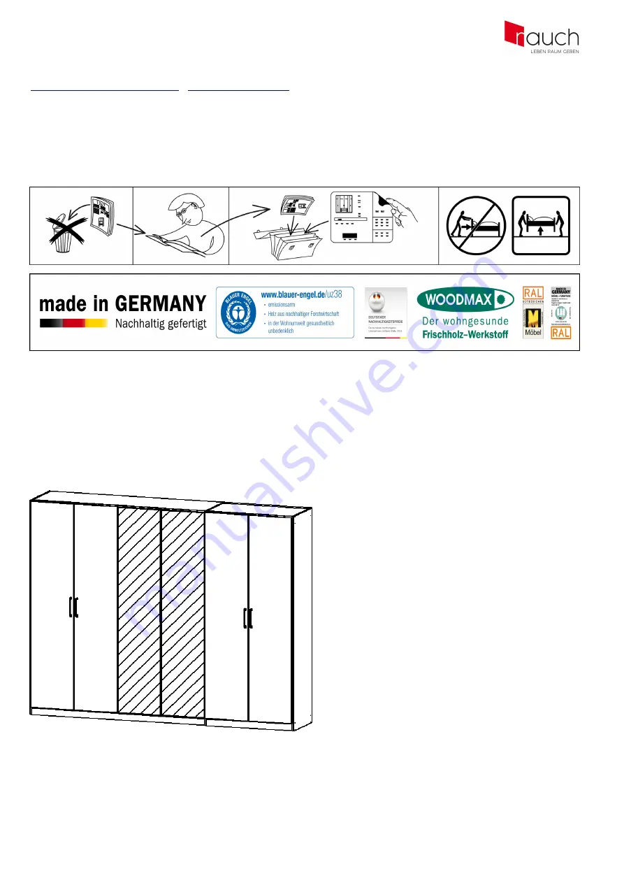 Rauch 66739.8470 Assembly Instructions Manual Download Page 1