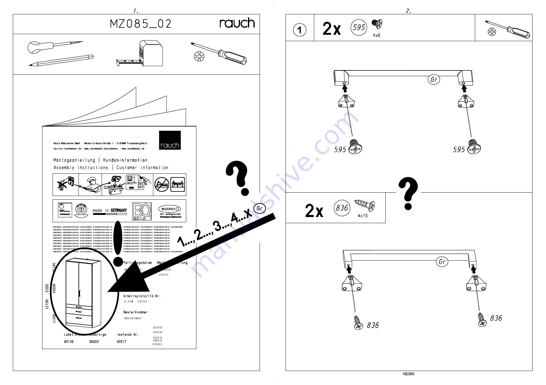 Rauch 66739.8470 Assembly Instructions Manual Download Page 30