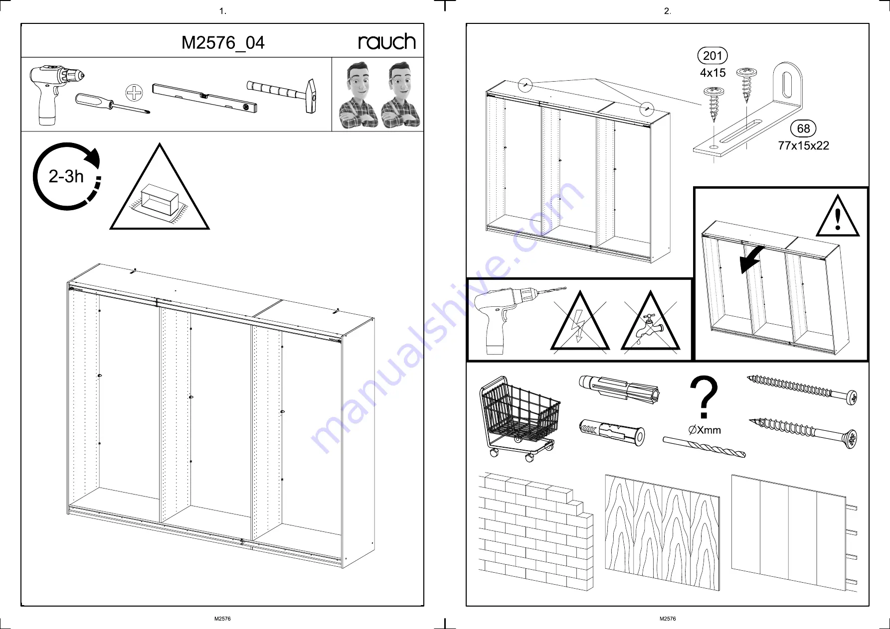 Rauch 72000.0250 Assembly Instructions Manual Download Page 3