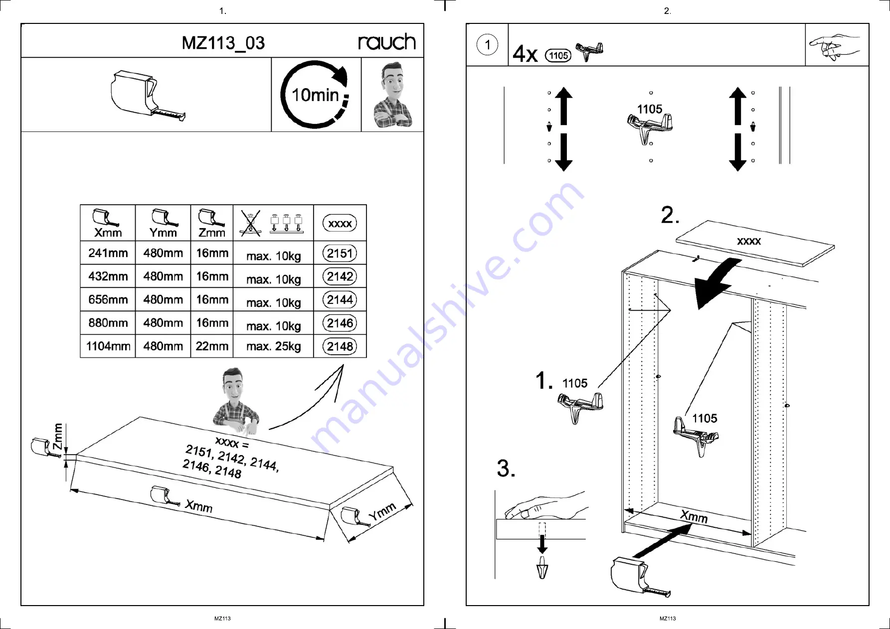 Rauch 72000.0250 Assembly Instructions Manual Download Page 47