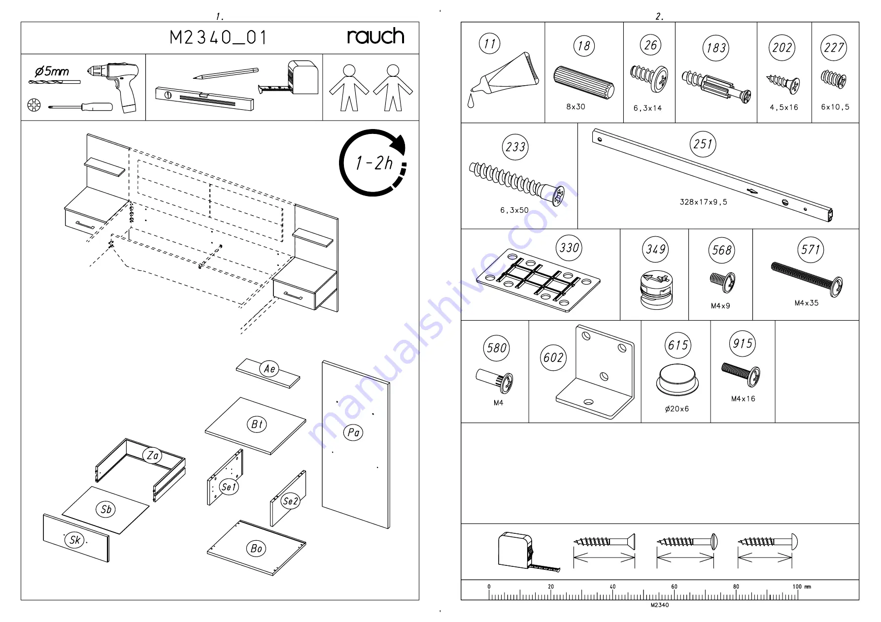 Rauch AC105.03C0.80 Assembly Instructions Manual Download Page 9