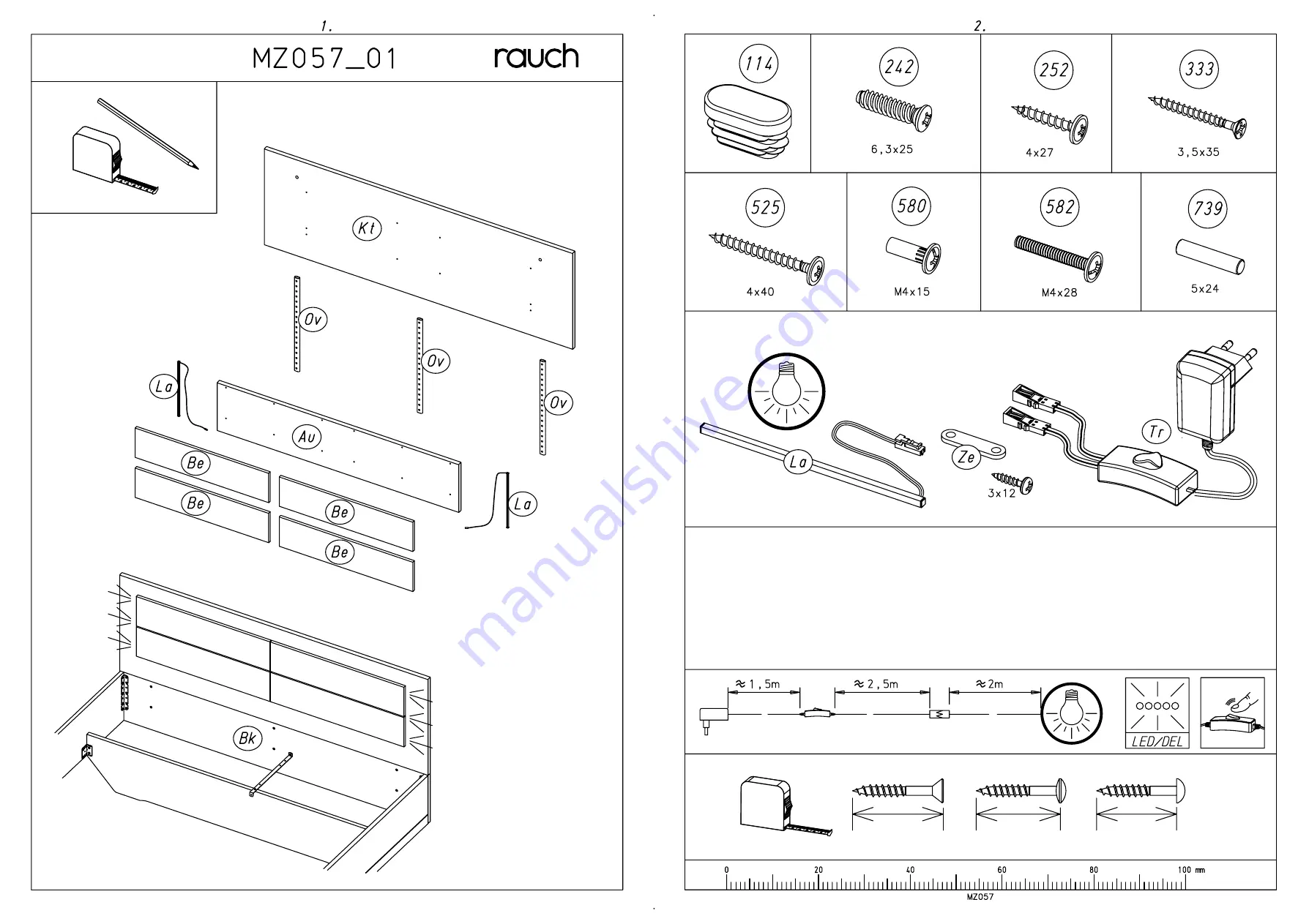 Rauch AC105.03C0.80 Assembly Instructions Manual Download Page 19