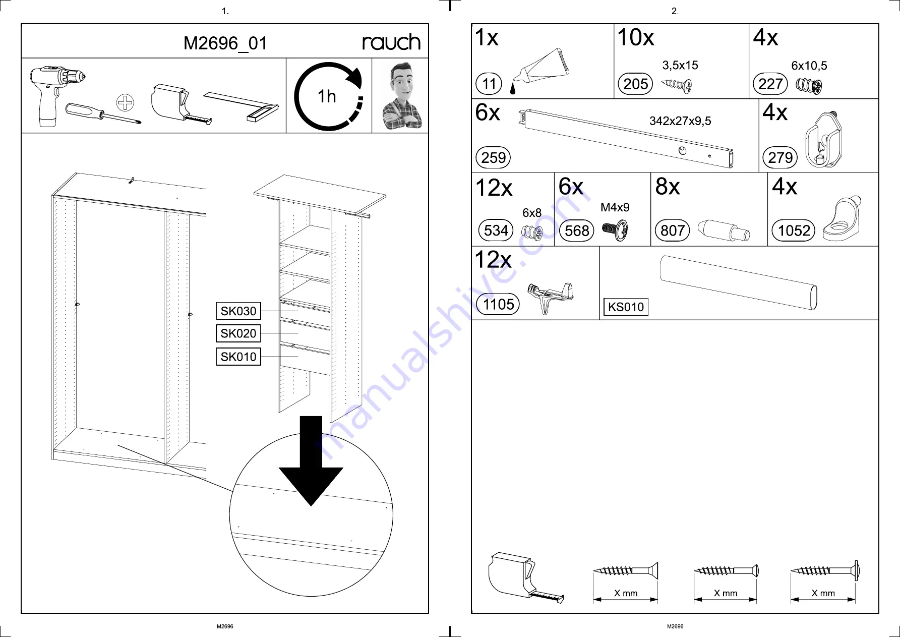 Rauch AC358.0DL7 Assembly Instructions Manual Download Page 20