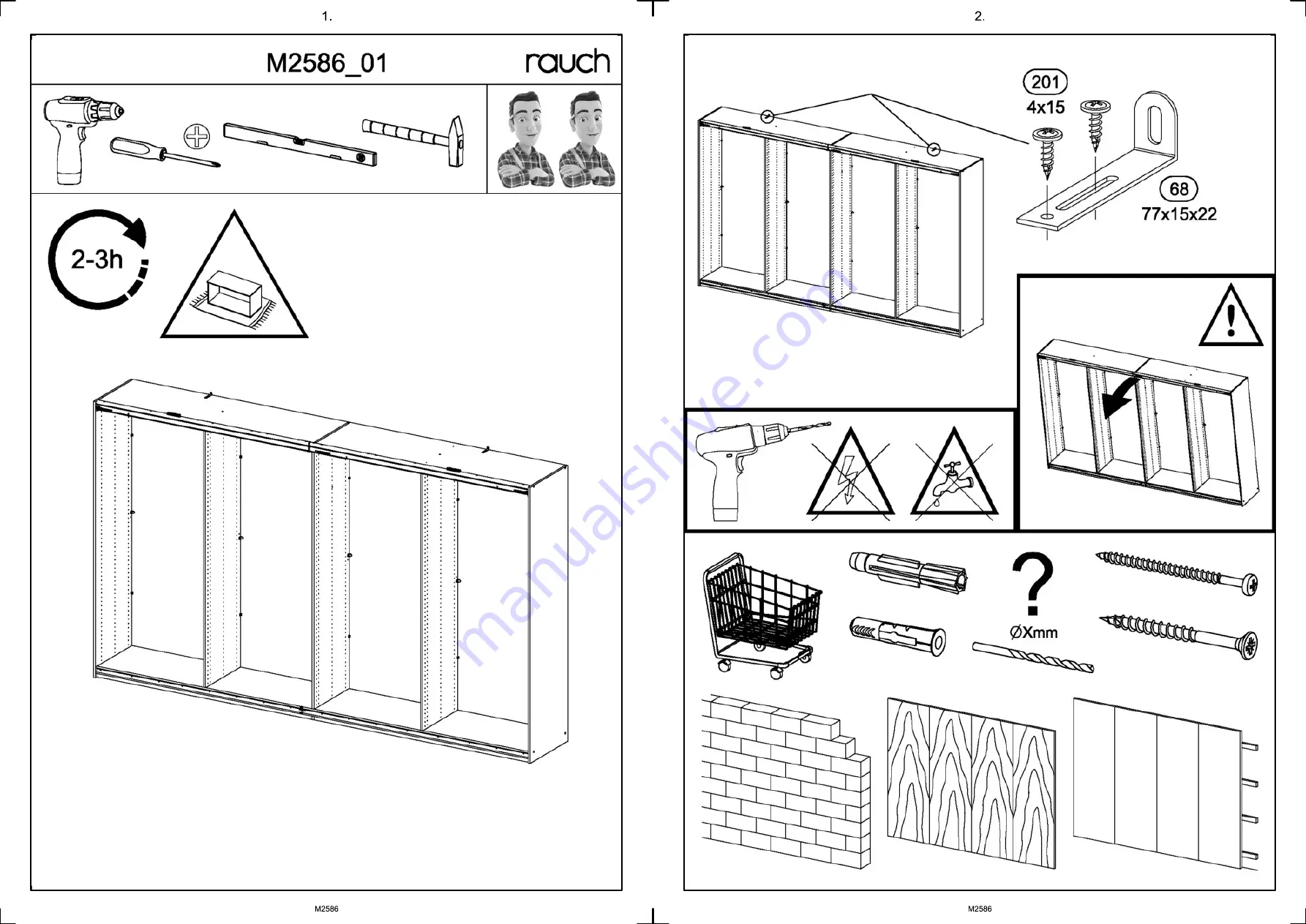 Rauch AD235.5ZS6 Assembly Instructions Manual Download Page 4