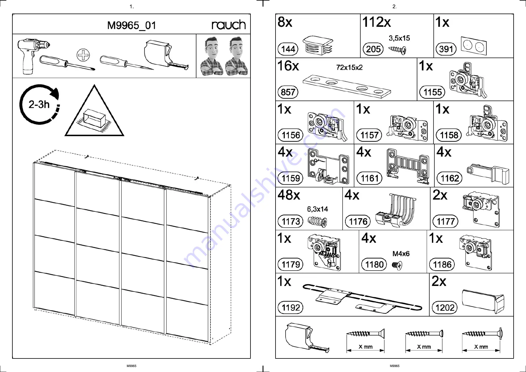 Rauch AD235.5ZS6 Assembly Instructions Manual Download Page 26