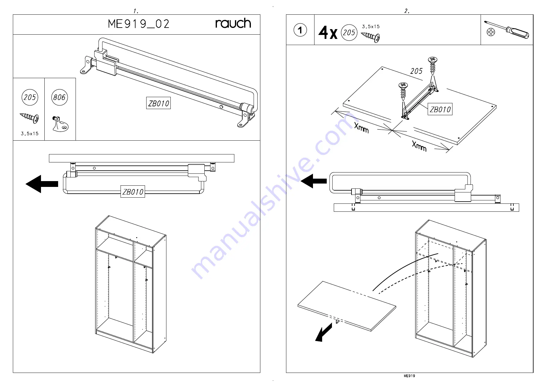 Rauch AL655.3884 Assembly Instructions Manual Download Page 28