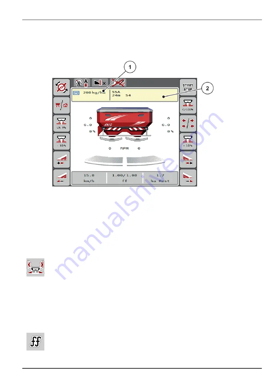 Rauch AXIS EMC ISOBUS Original Instructions Manual Download Page 35