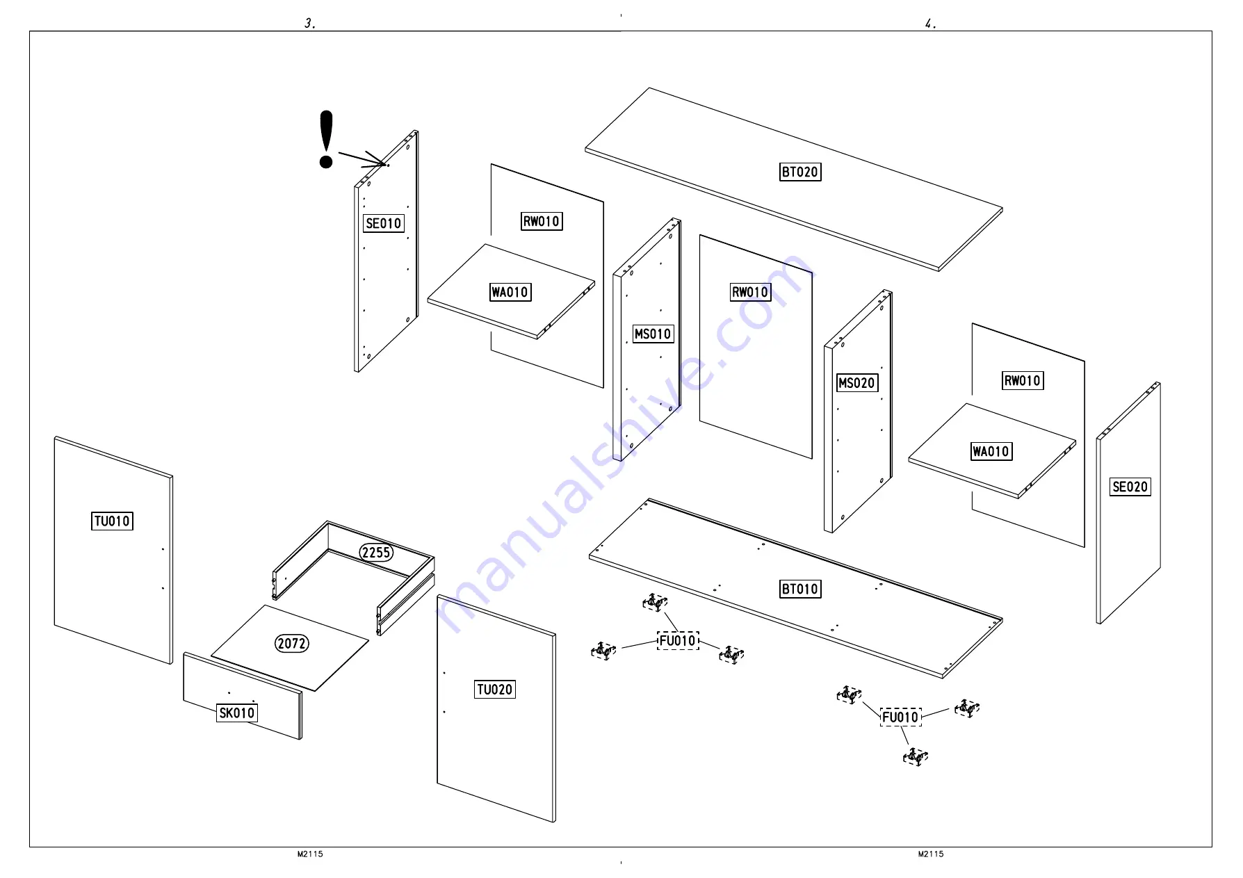 Rauch Bristol MZ044 Assembly Instructions Manual Download Page 4