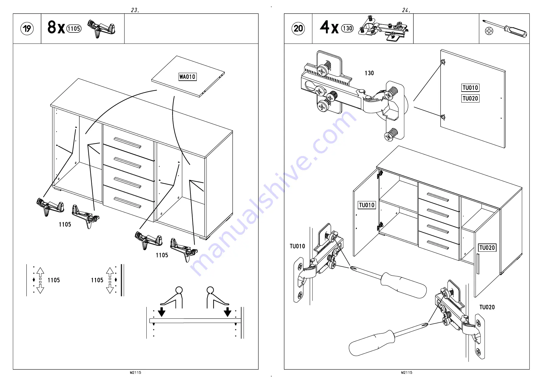 Rauch Bristol MZ044 Assembly Instructions Manual Download Page 14