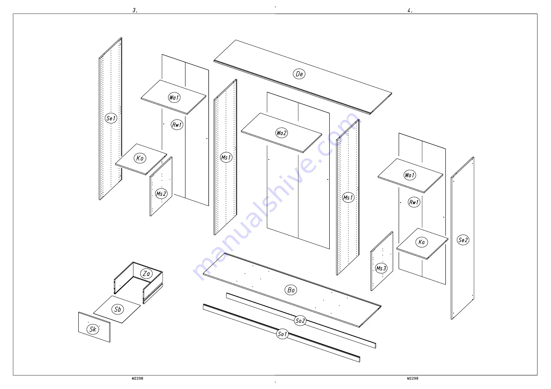 Rauch Carlsson 28238.2530 Assembly Instructions Manual Download Page 4