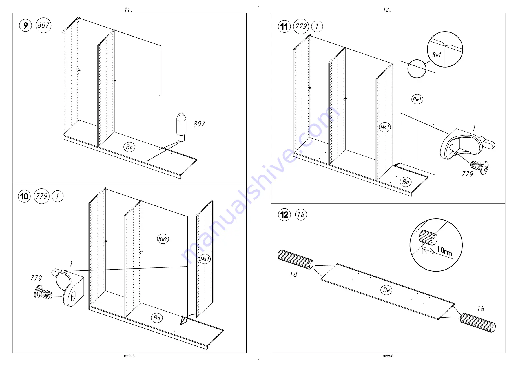 Rauch Carlsson 28238.2530 Assembly Instructions Manual Download Page 8