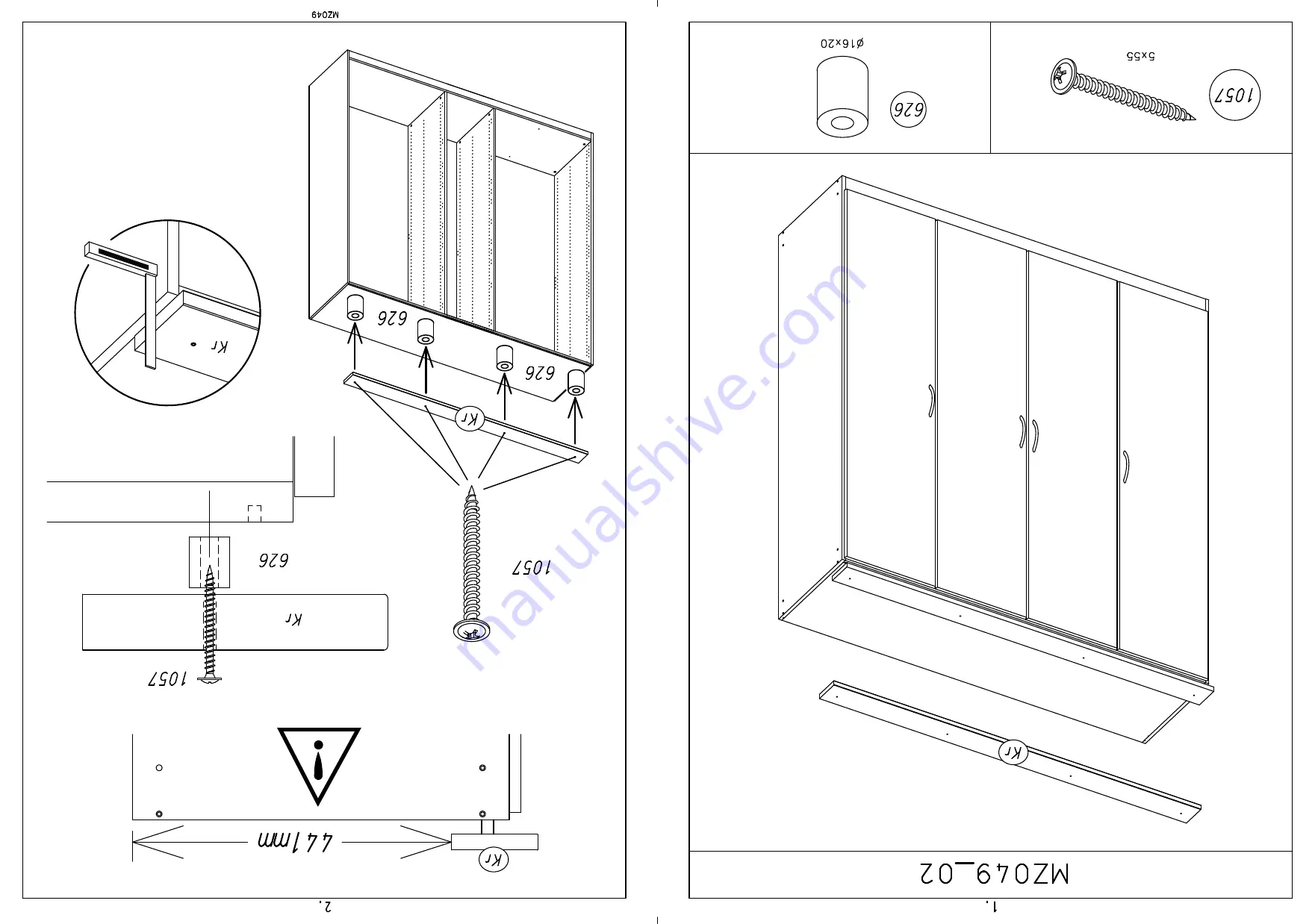 Rauch Carlsson 28238.2530 Assembly Instructions Manual Download Page 22