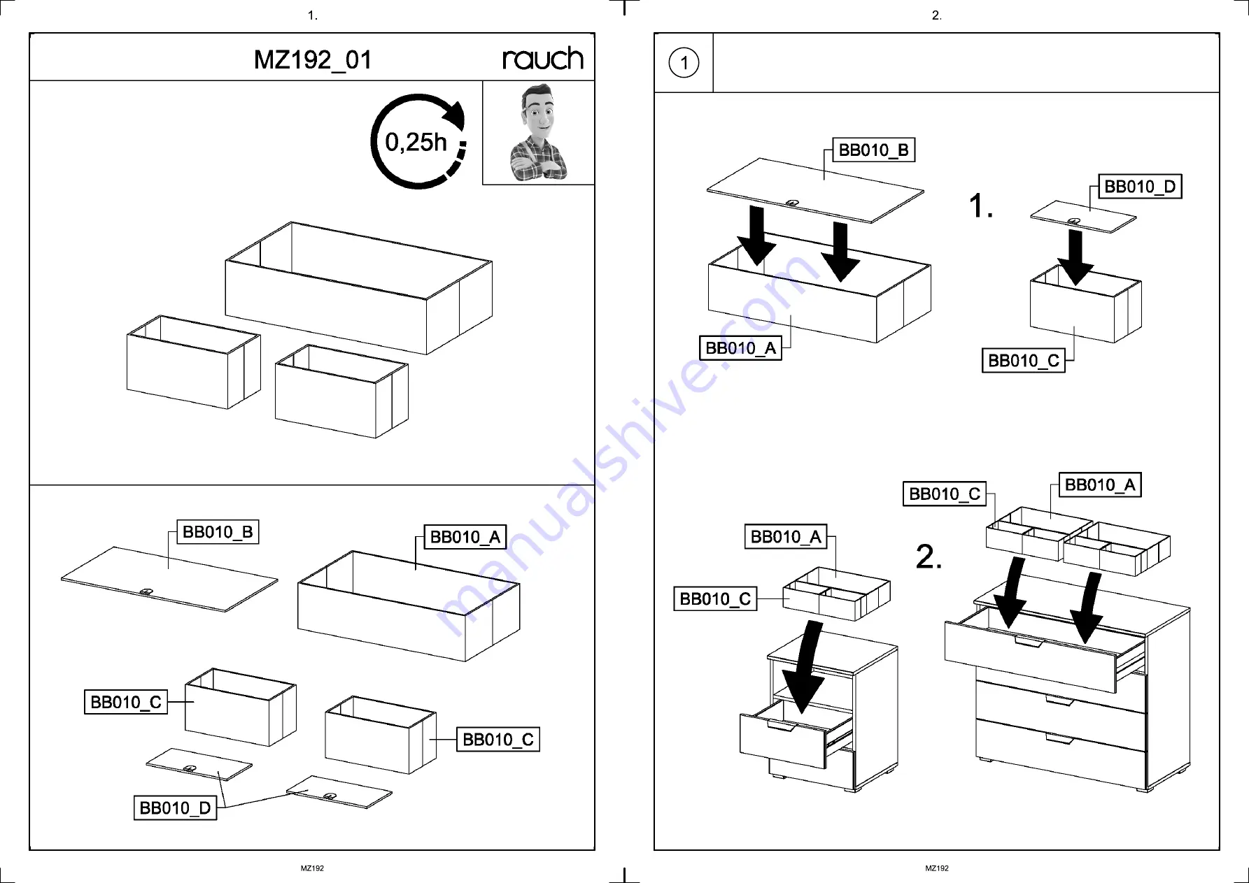 Rauch Koluna M2650 Assembly Instructions Manual Download Page 17