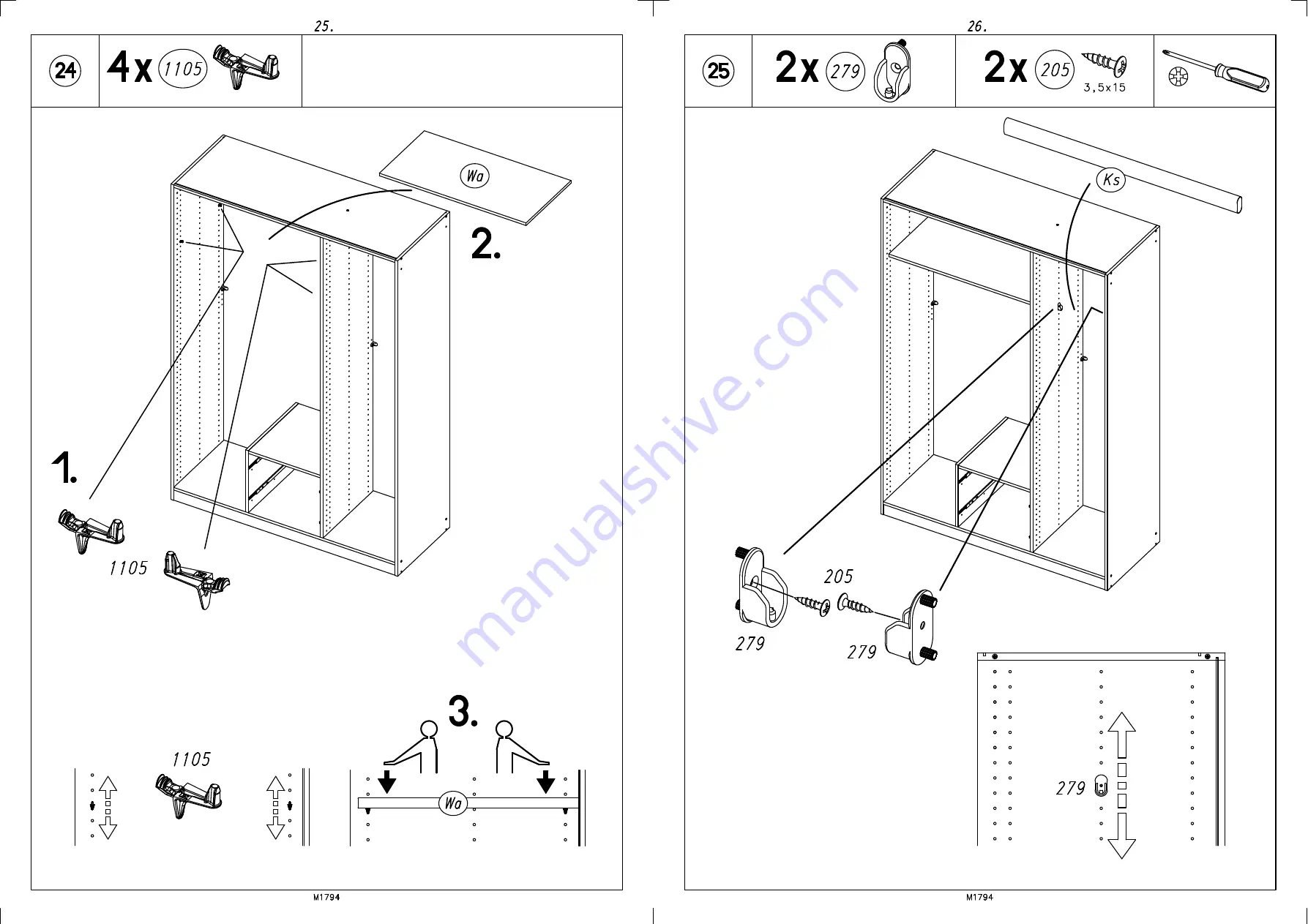 Rauch Krefeld 44747.6 Assembly Instructions Manual Download Page 15