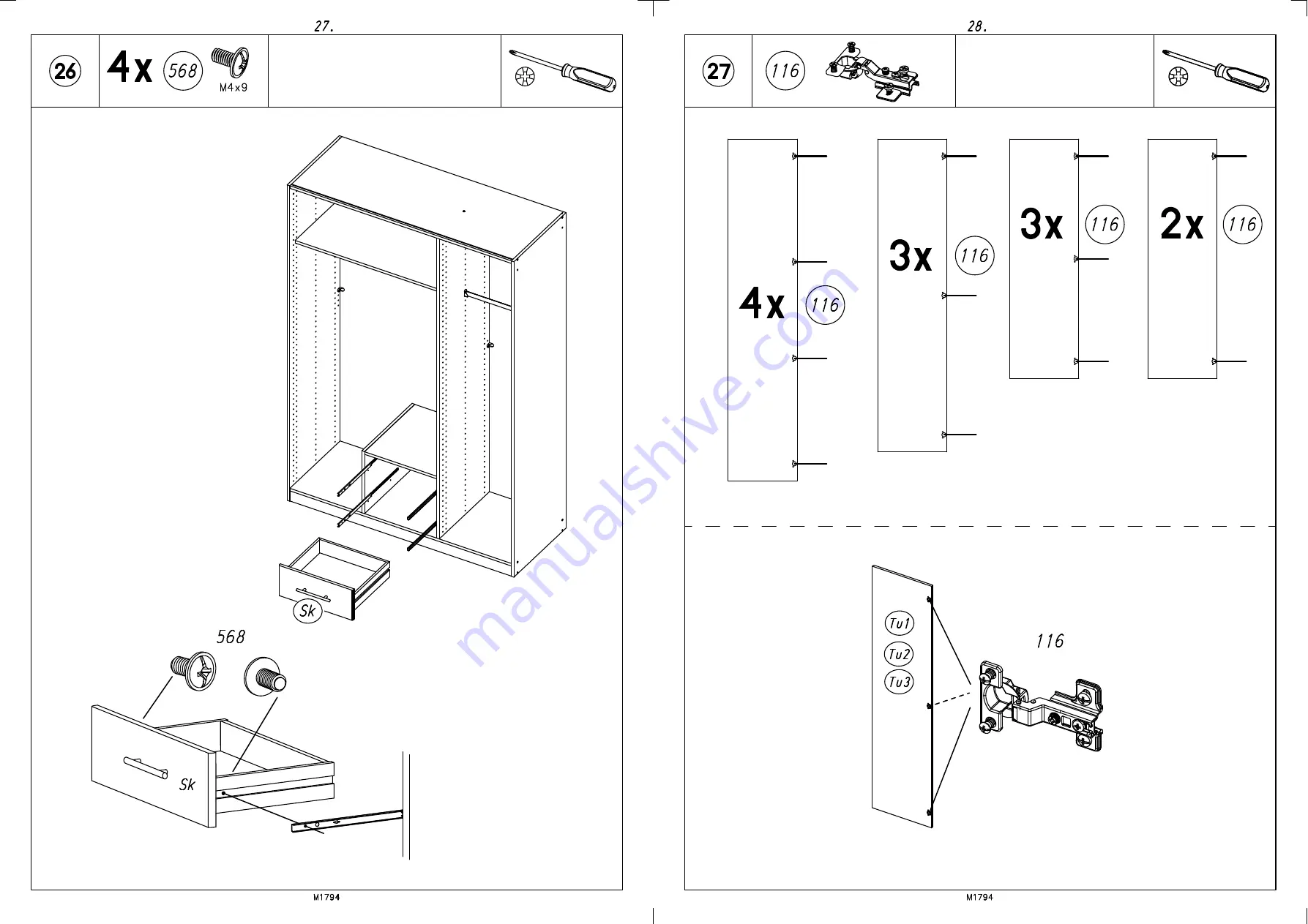 Rauch Krefeld 44747.6 Assembly Instructions Manual Download Page 16