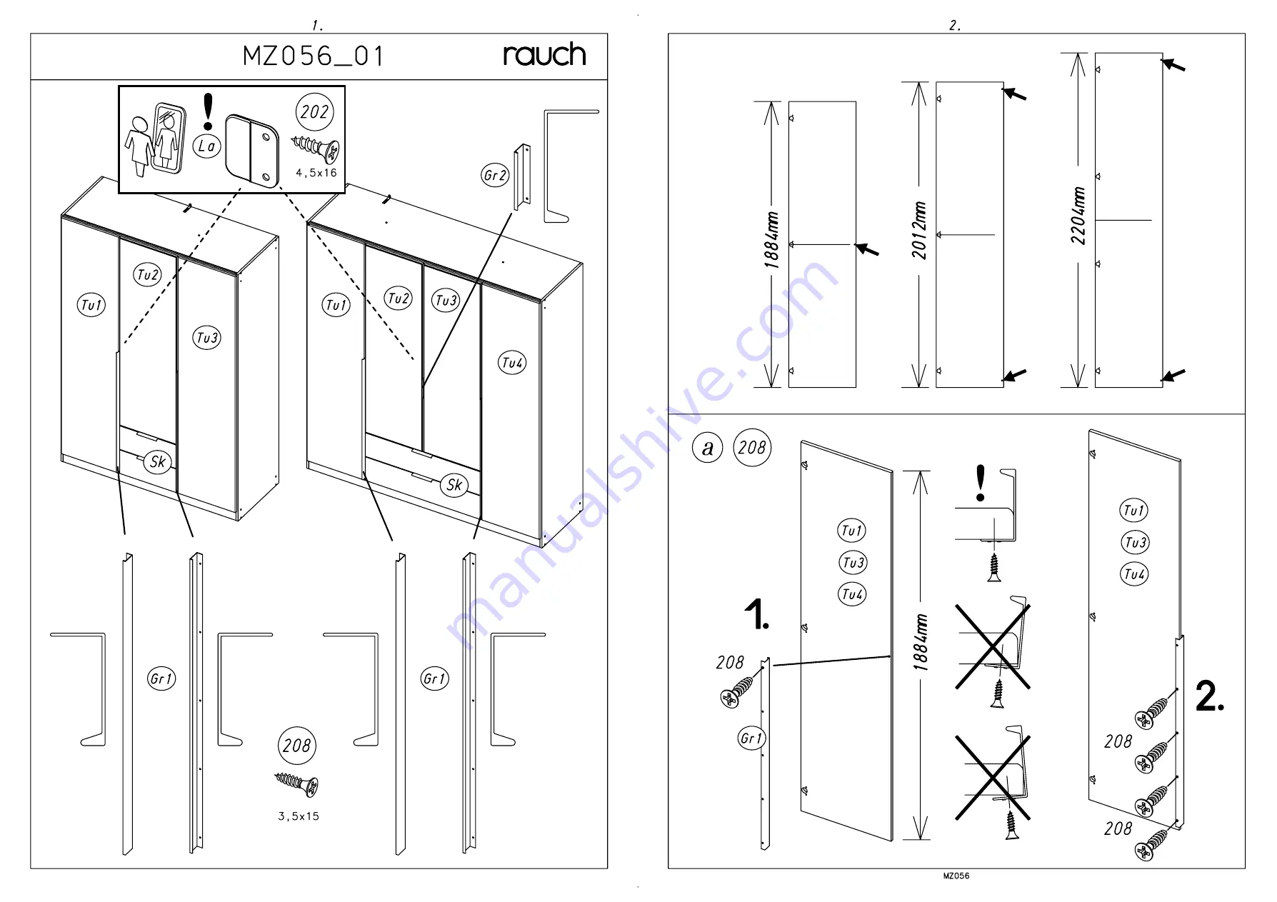 Rauch Lamella M2770 Assembly Instructions Manual Download Page 30