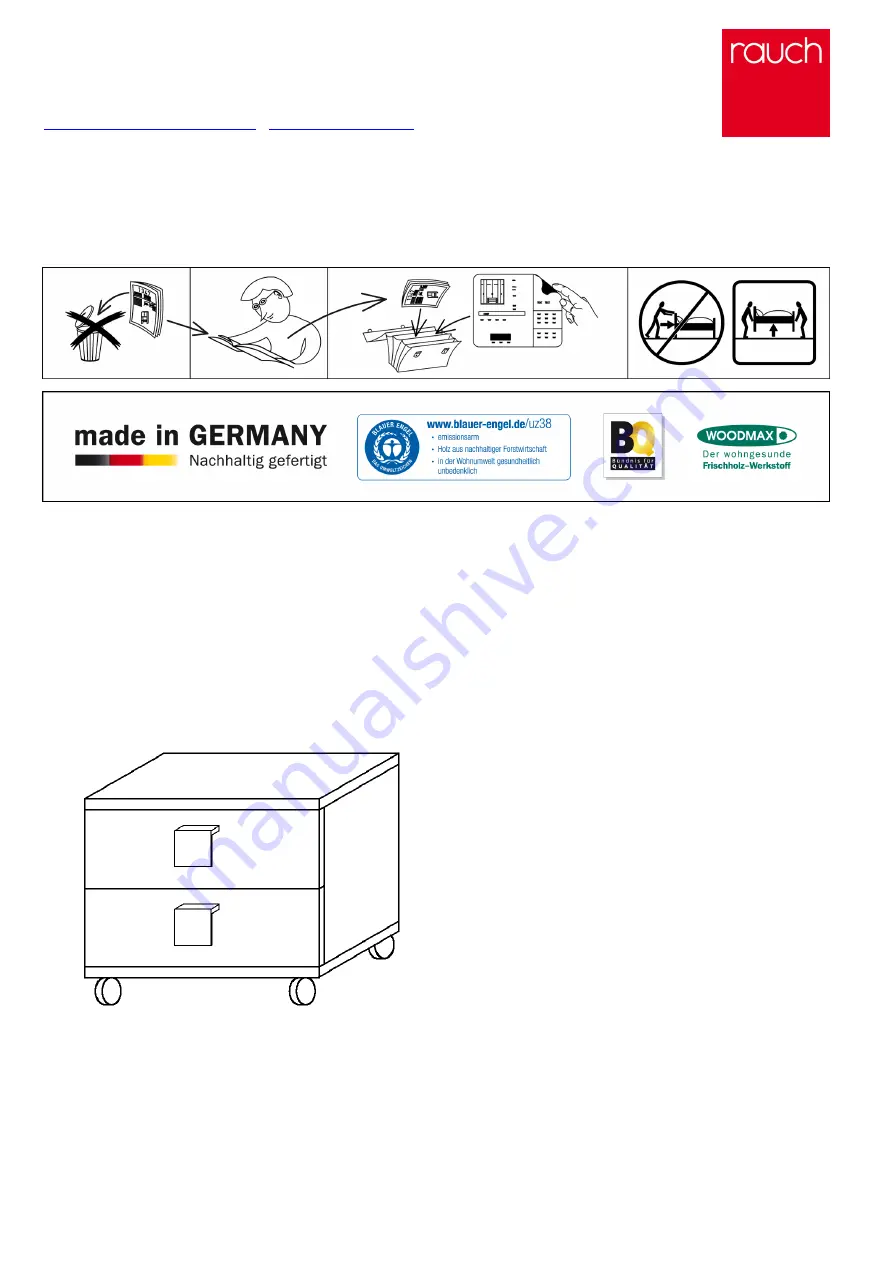 Rauch M1192 Assembly Instructions Download Page 1