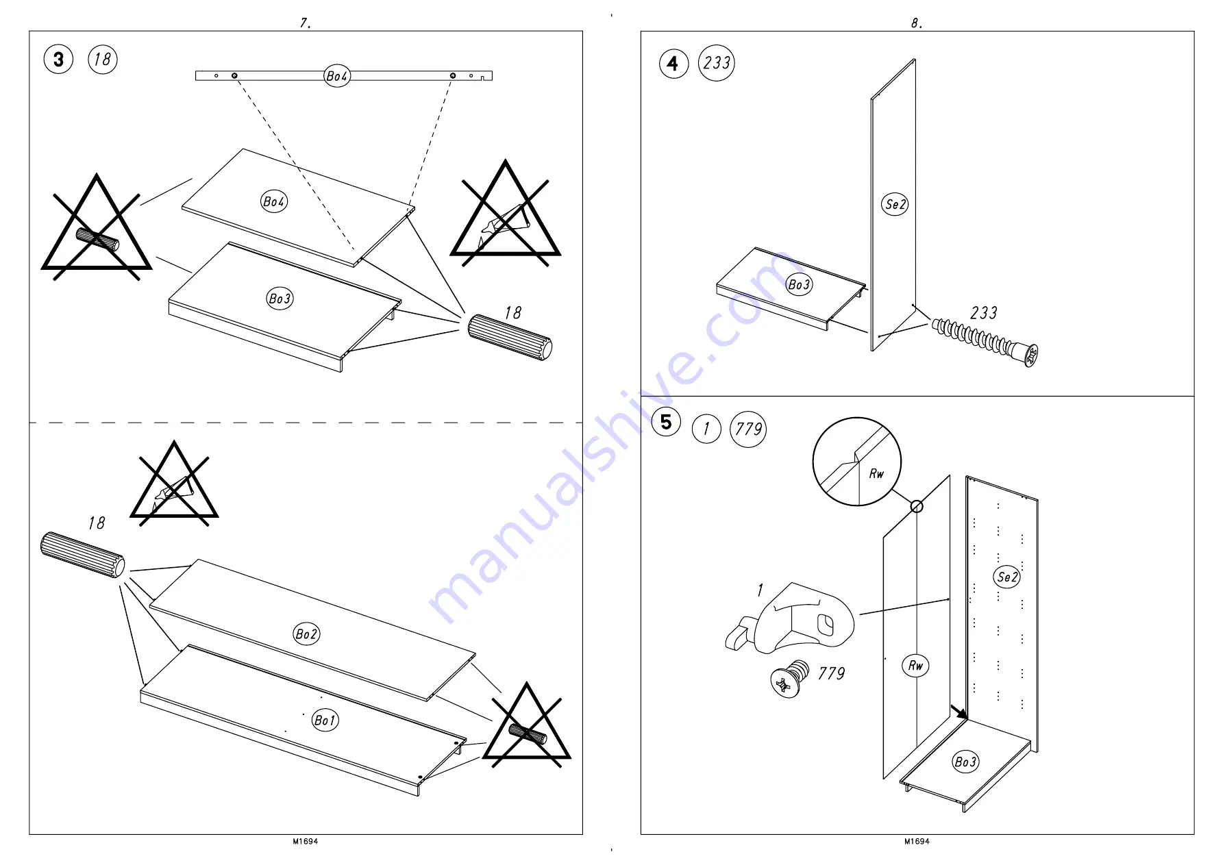 Rauch M1694 Assembly Instructions Manual Download Page 6