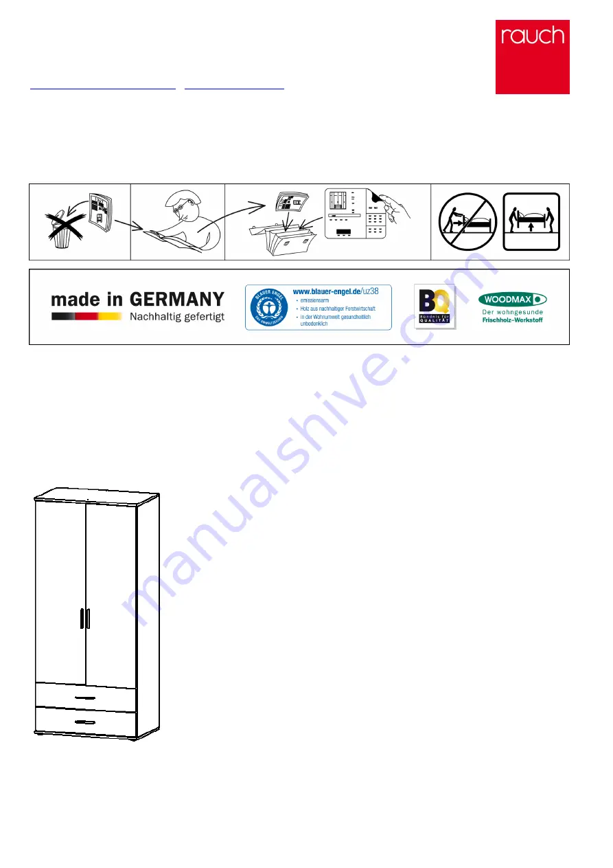 Rauch M1744 Assembly Instructions Manual Download Page 1