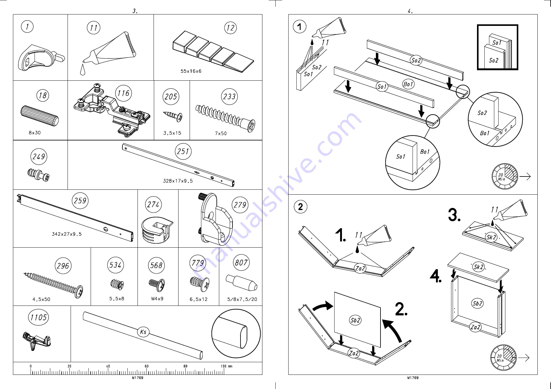 Rauch M1769 Assembly Instructions Manual Download Page 4