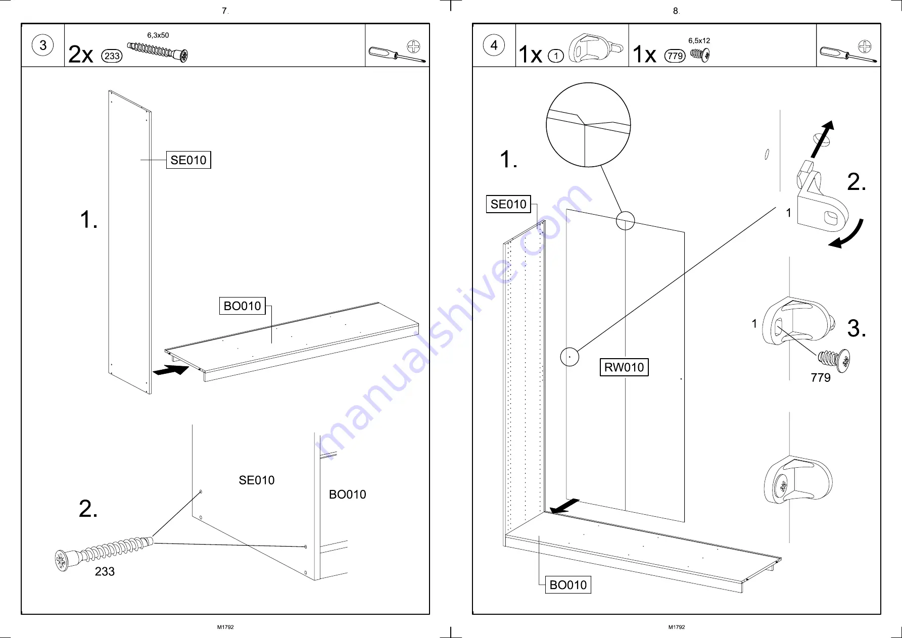 Rauch M1792 Assembly Instructions Manual Download Page 6