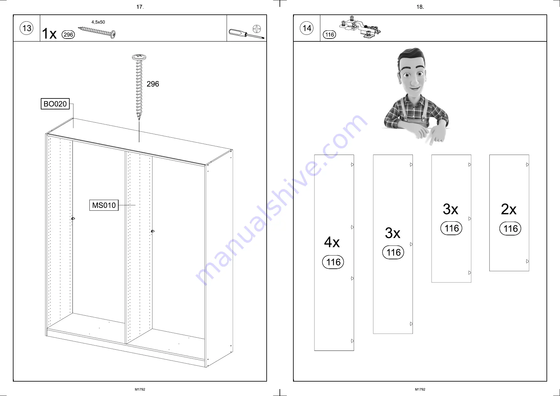 Rauch M1792 Assembly Instructions Manual Download Page 11